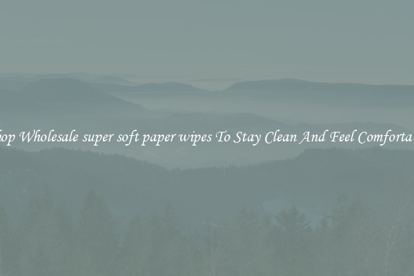 Shop Wholesale super soft paper wipes To Stay Clean And Feel Comfortable