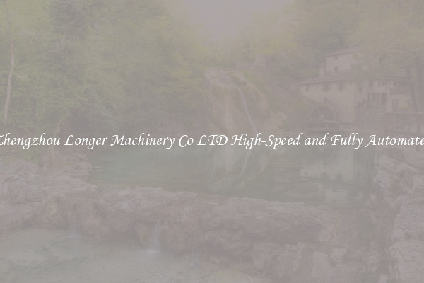 Zhengzhou Longer Machinery Co LTD High-Speed and Fully Automated