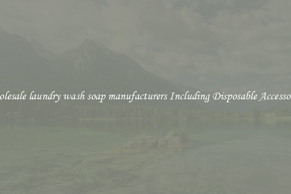 Wholesale laundry wash soap manufacturers Including Disposable Accessories 