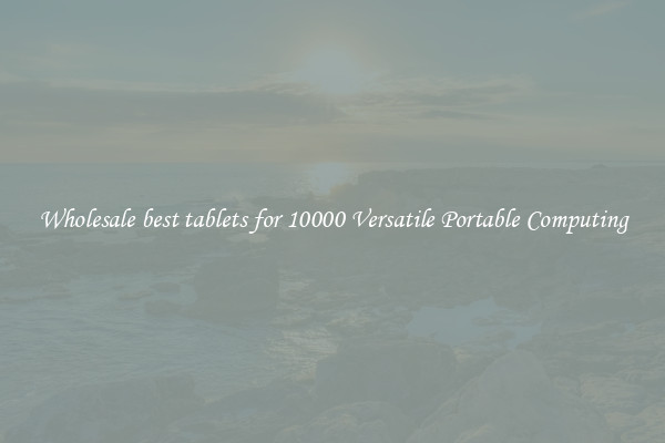Wholesale best tablets for 10000 Versatile Portable Computing